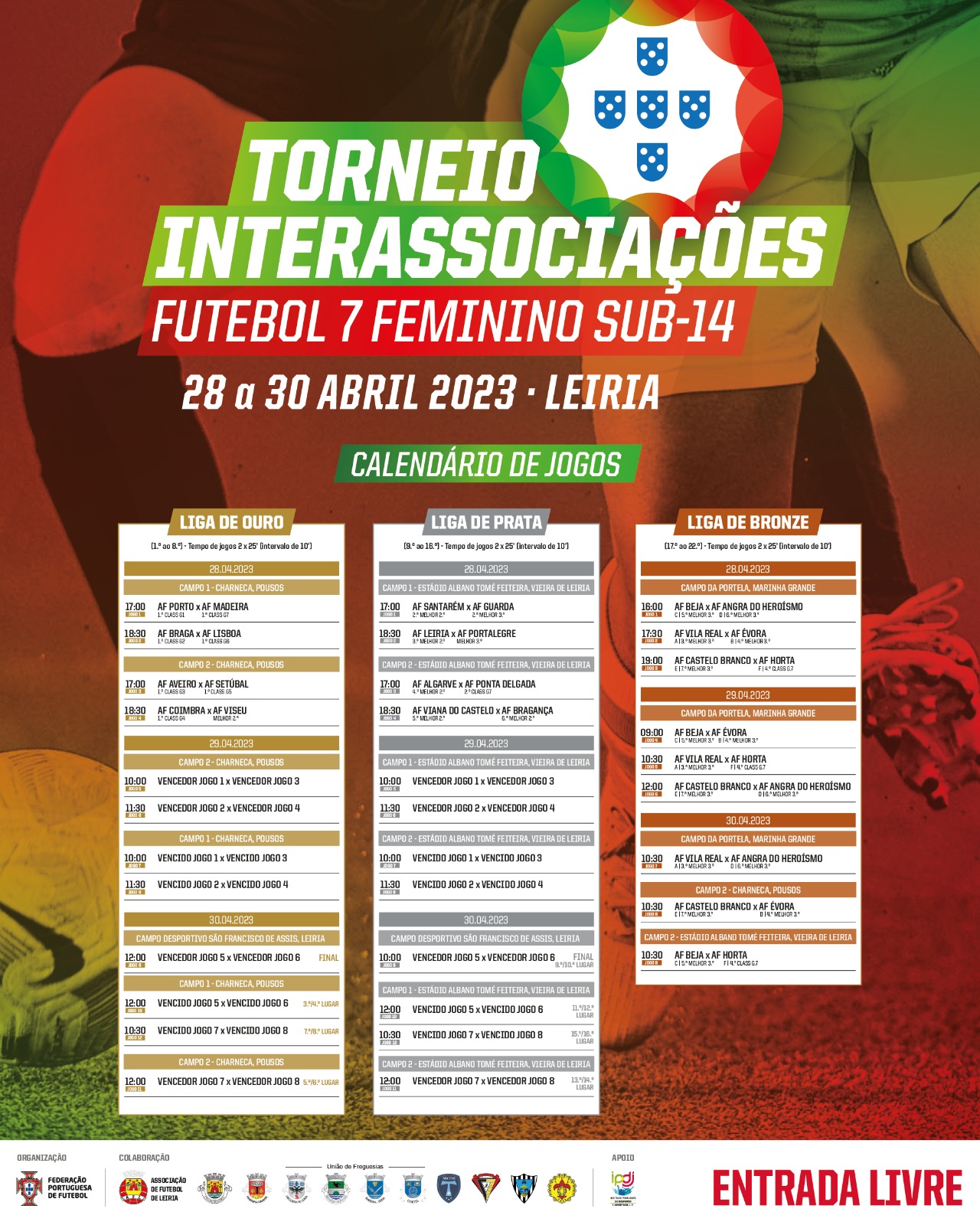 Futebol feminino sub-23: Portugal vs. Suécia - Agenda - Leiriagenda